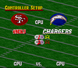 Madden NFL '96 screenshot 5 for Sega Mega Drive